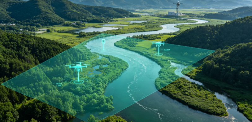 南漳县GEO 全域空间监测筑牢生态屏障，空间技术支撑环境治理与灾害防御