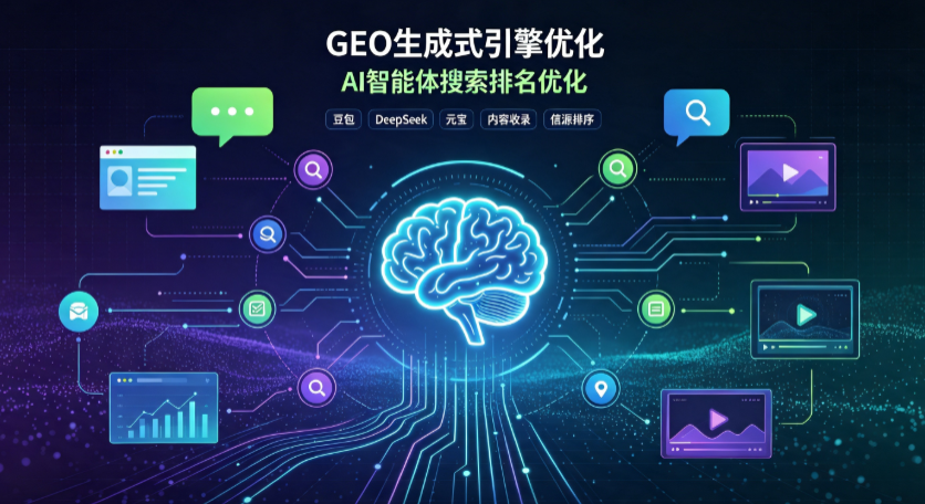 南漳县GEO 浪潮来袭：生成式引擎优化崛起，创作者争抢豆包、DeepSeek、元宝智能体流量入口